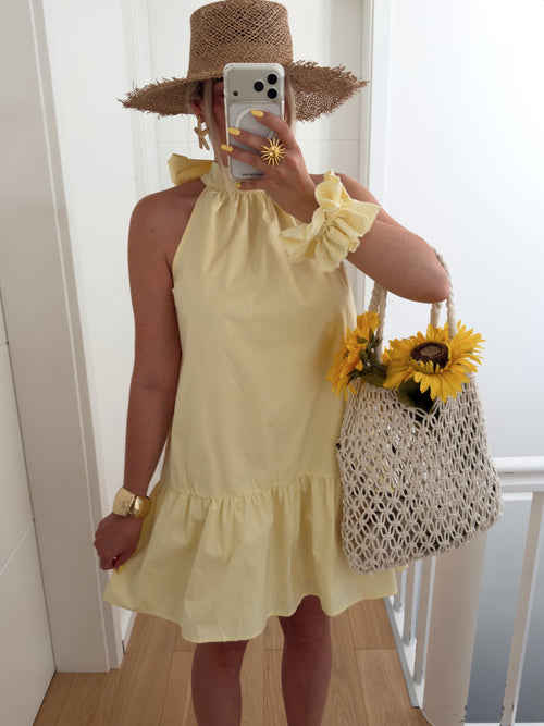 PRE COMMANDE Robe CALUM Jaune