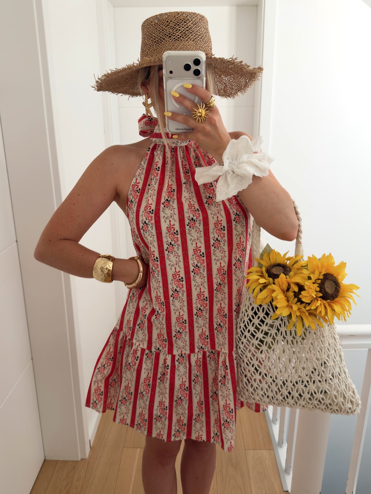 Robe CANOHA Rouge
