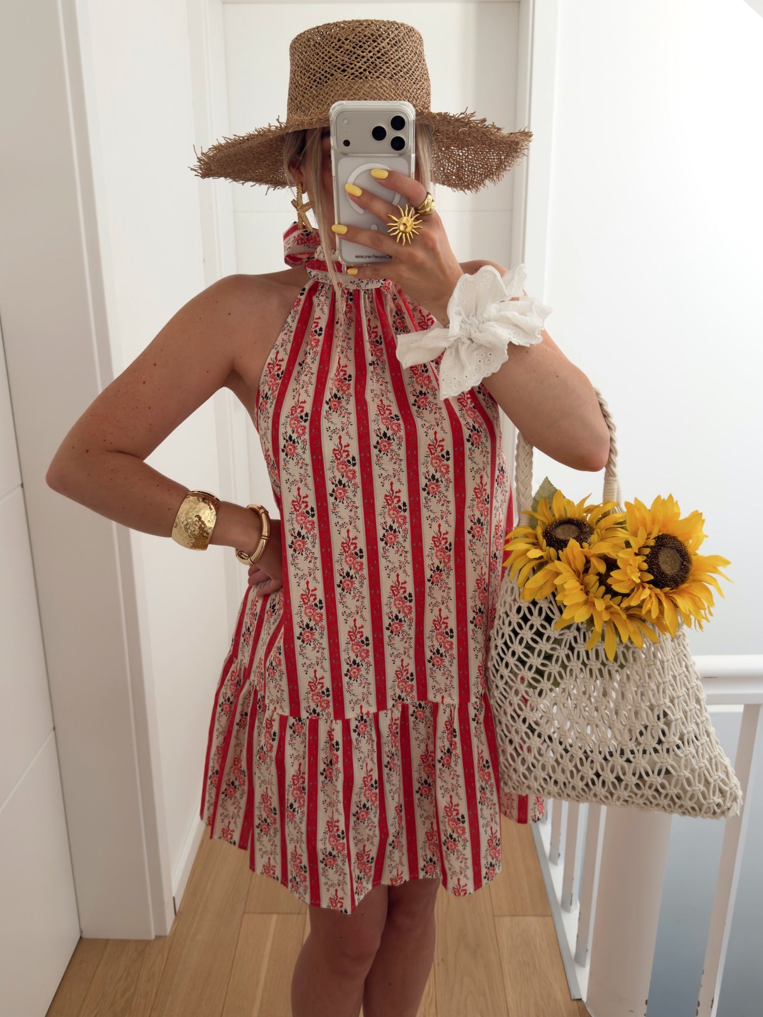 Robe CANOHA Rouge