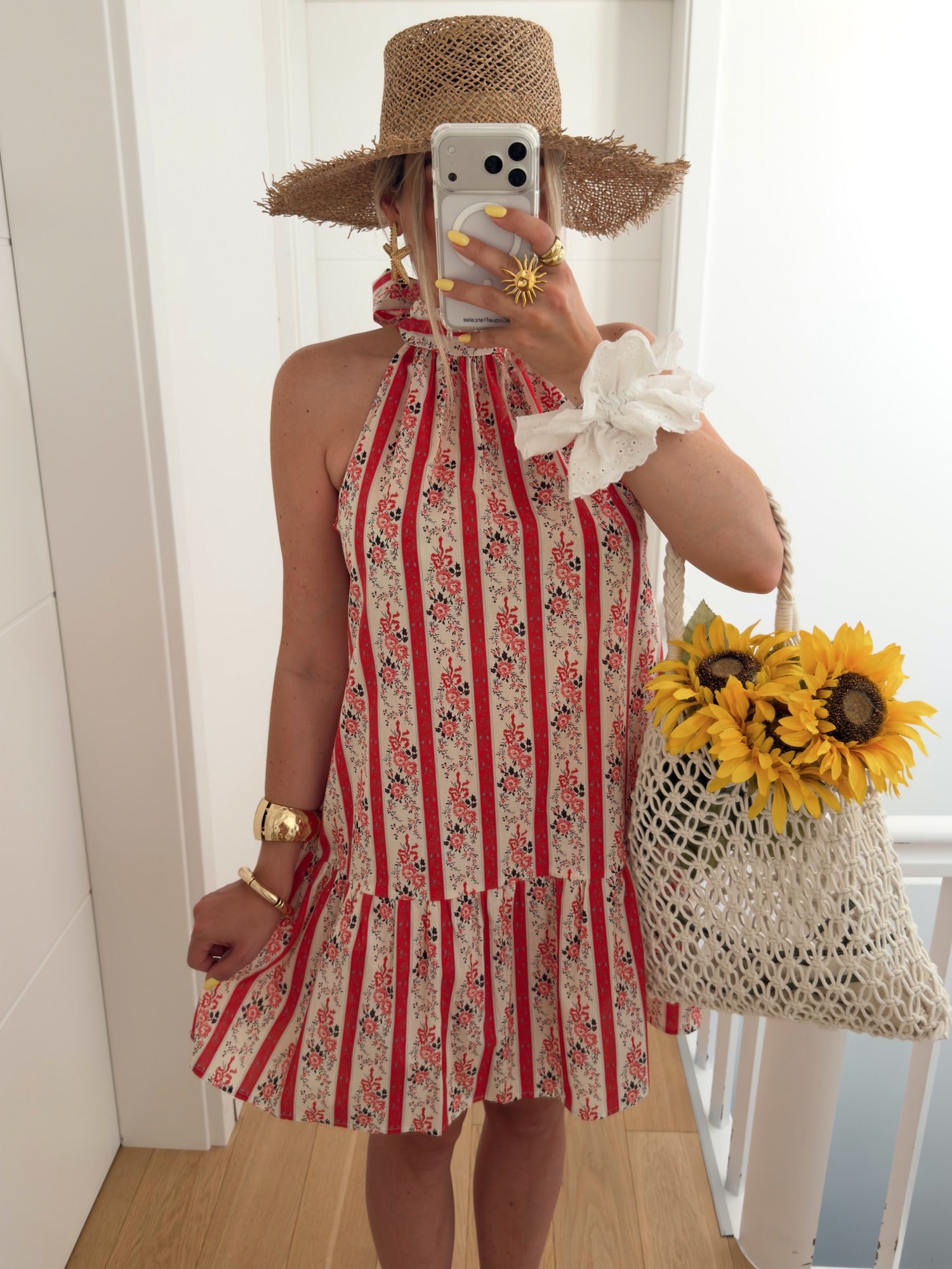 Robe CANOHA Rouge