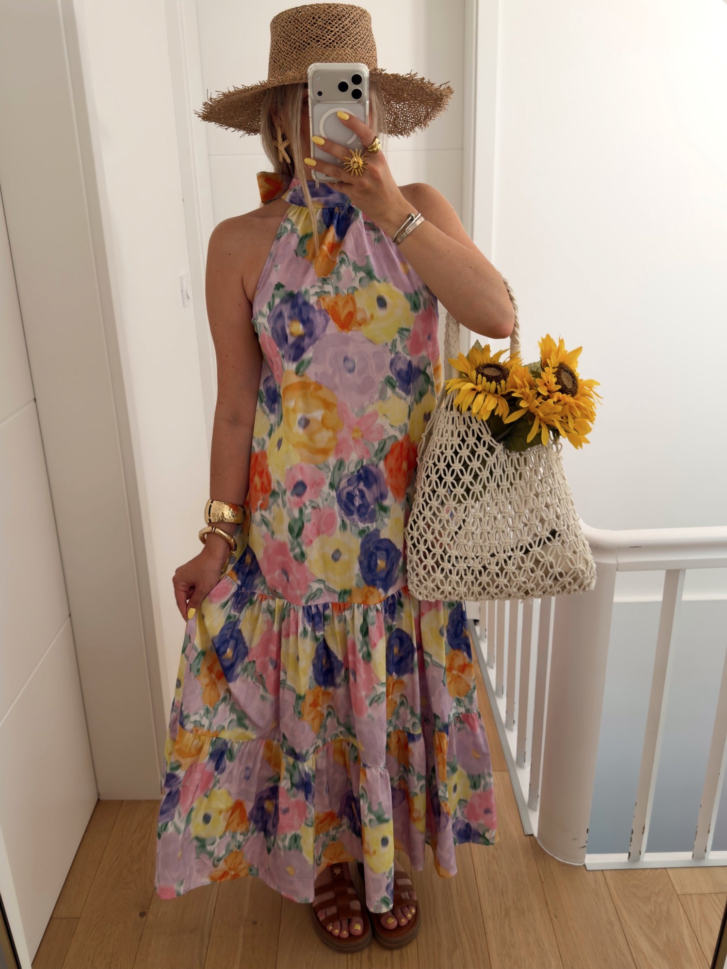 PRE COMMANDE Robe CYCLADES Violet