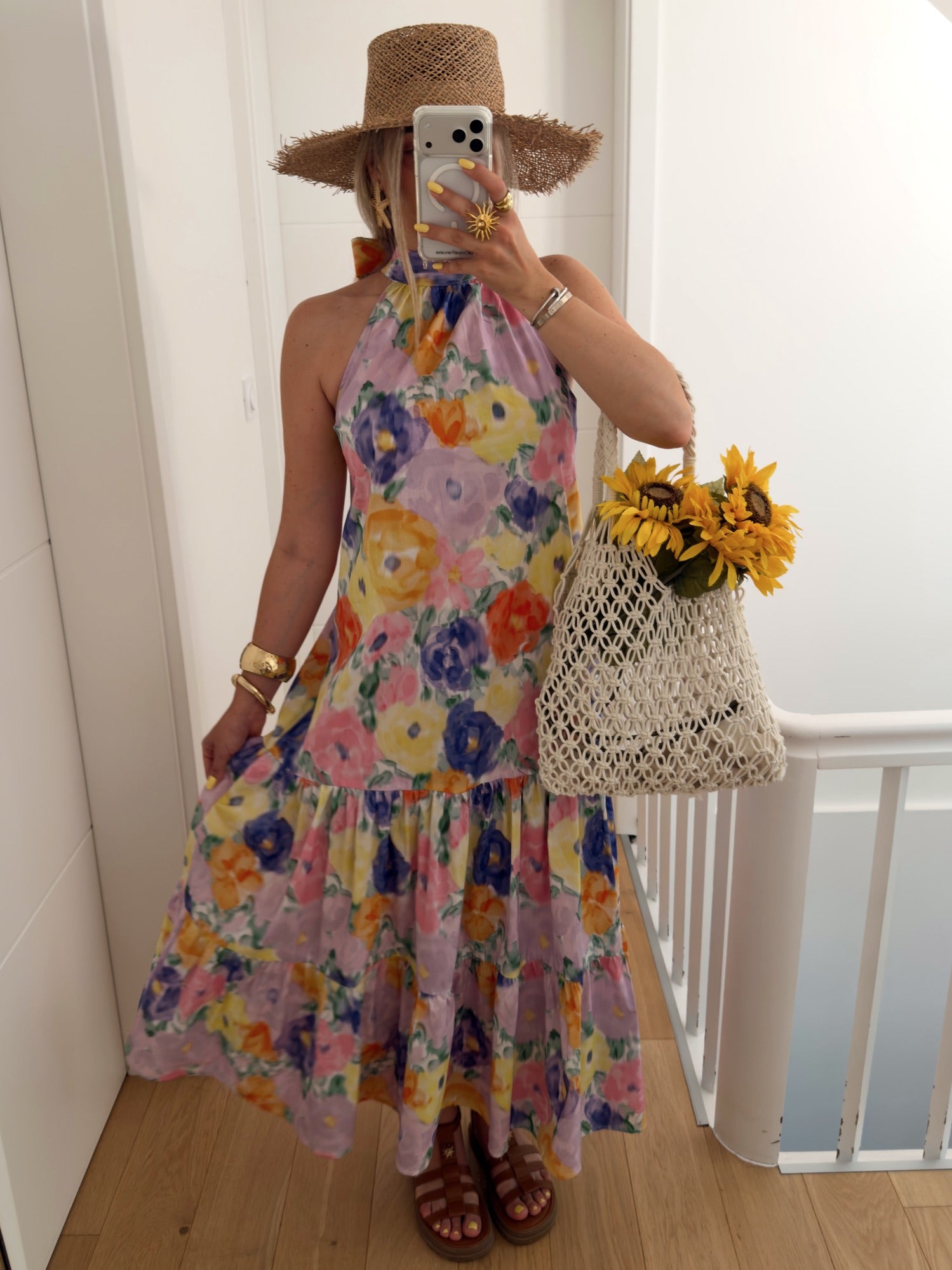 PRE COMMANDE Robe CYCLADES Violet