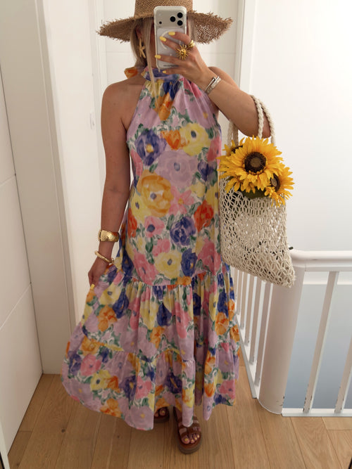 PRE COMMANDE Robe CYCLADES Violet