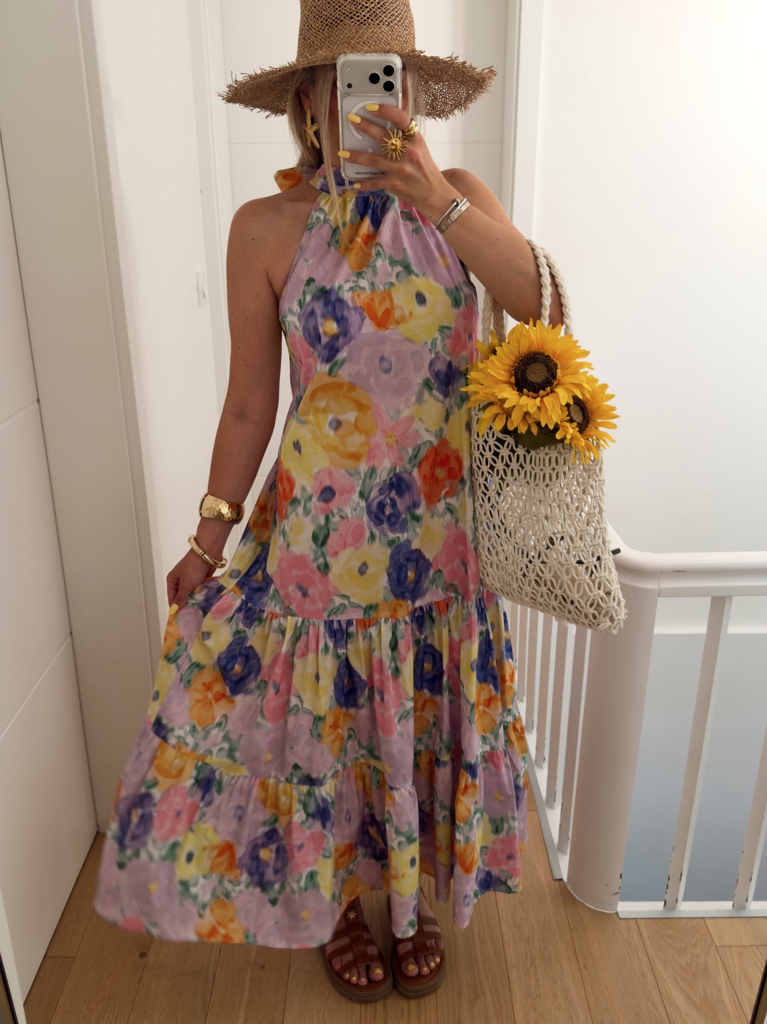 PRE COMMANDE Robe CYCLADES Violet