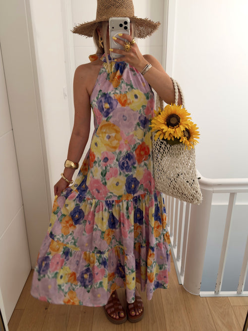 PRE COMMANDE Robe CYCLADES Violet