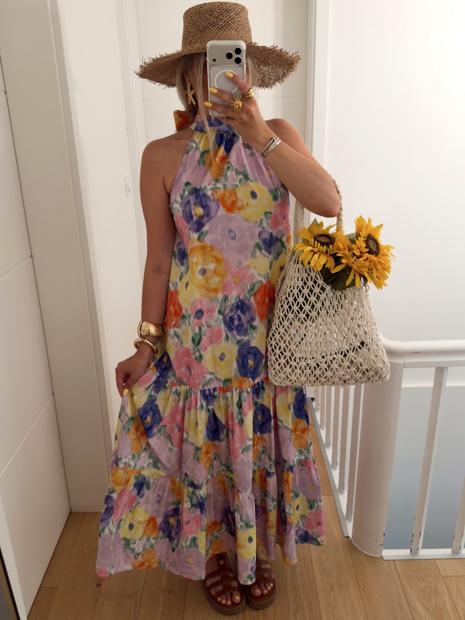 PRE COMMANDE Robe CYCLADES Violet