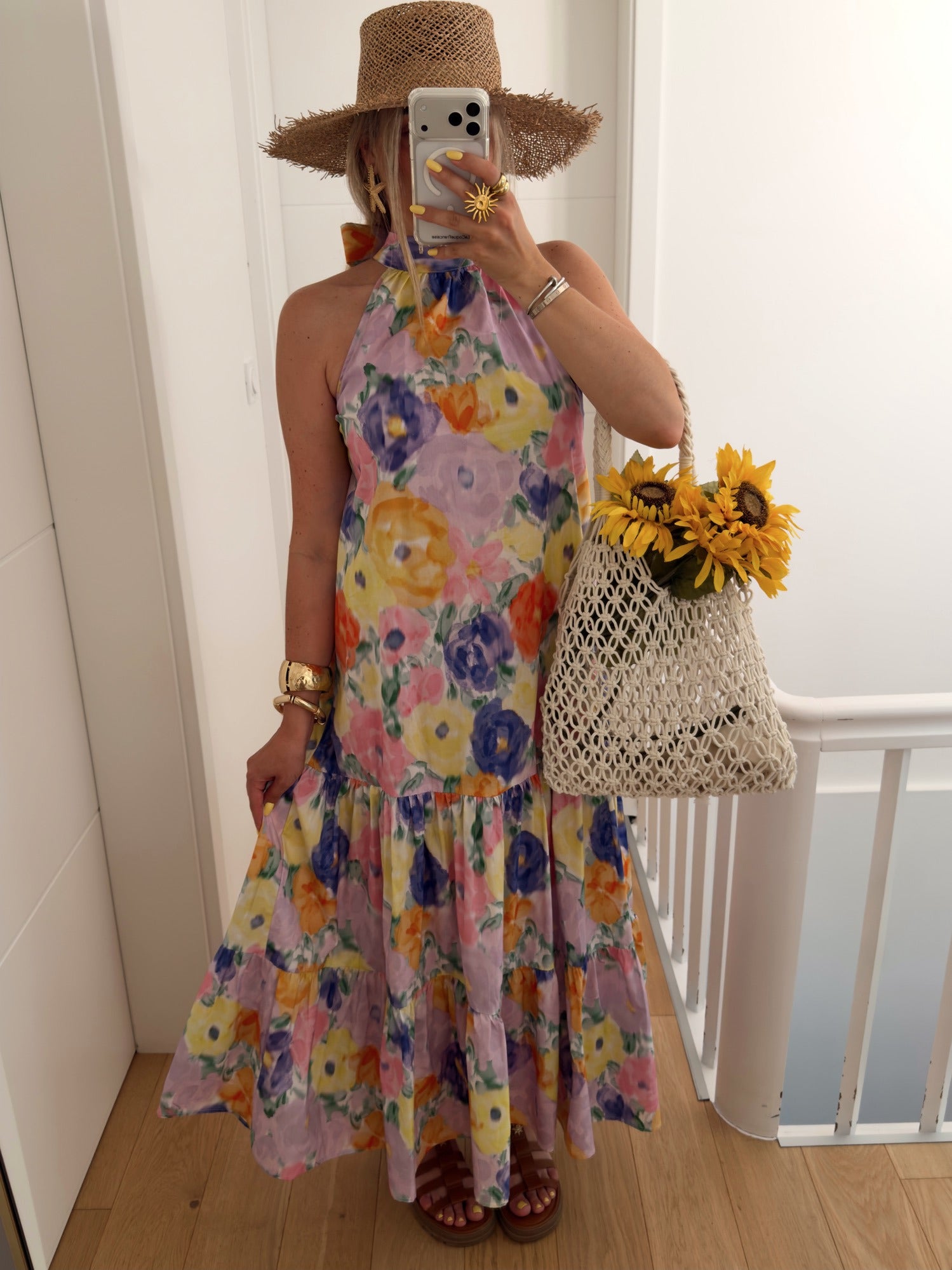 PRE COMMANDE Robe CYCLADES Violet