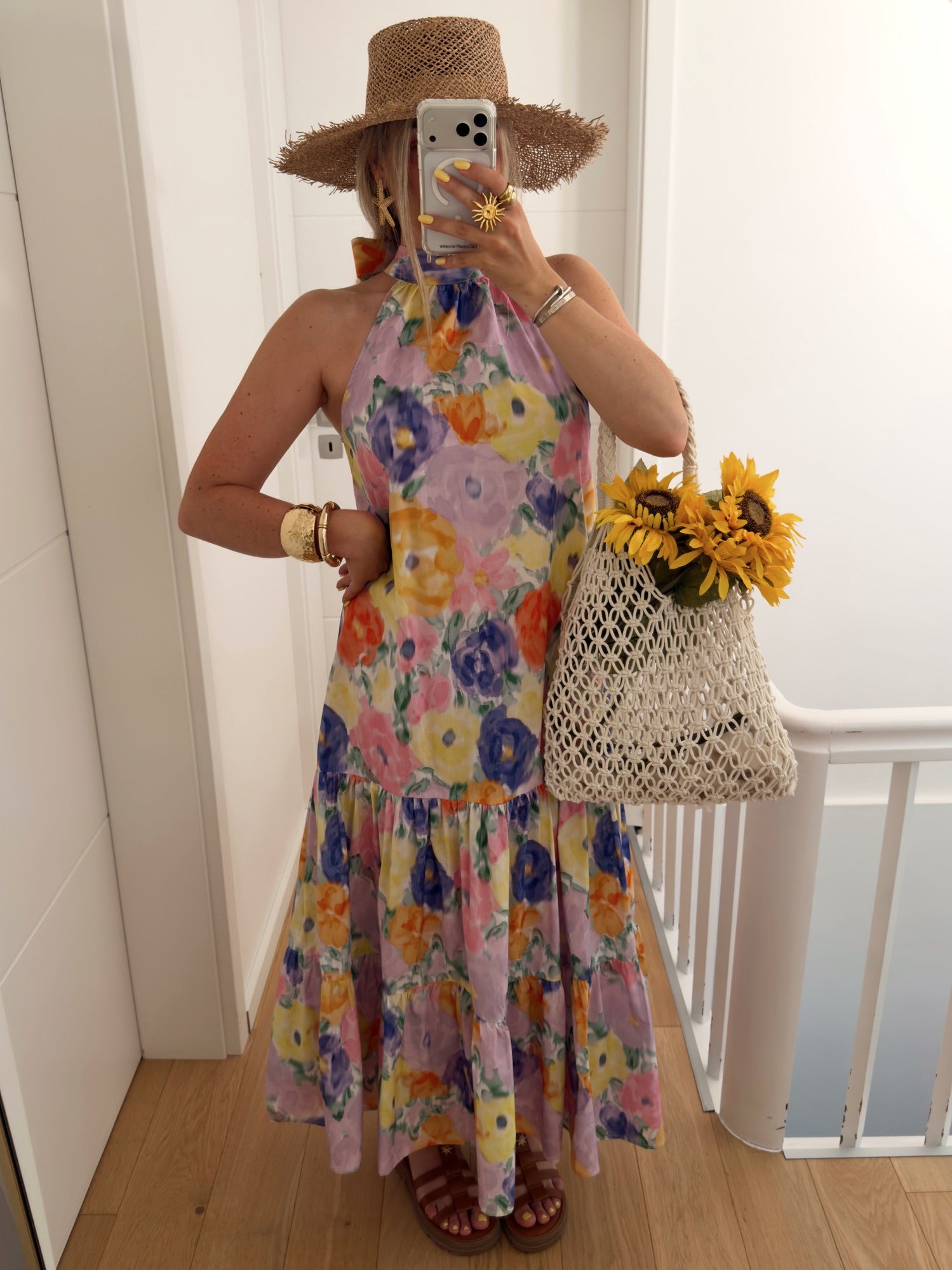 PRE COMMANDE Robe CYCLADES Violet