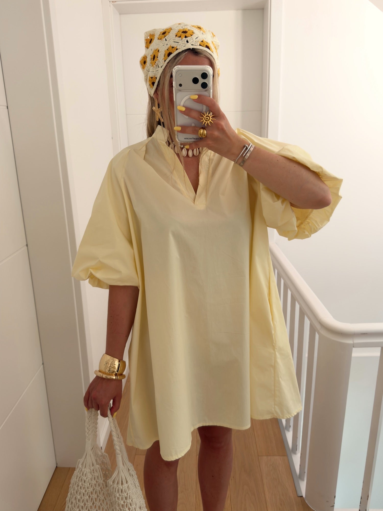 Robe ASTRID Jaune