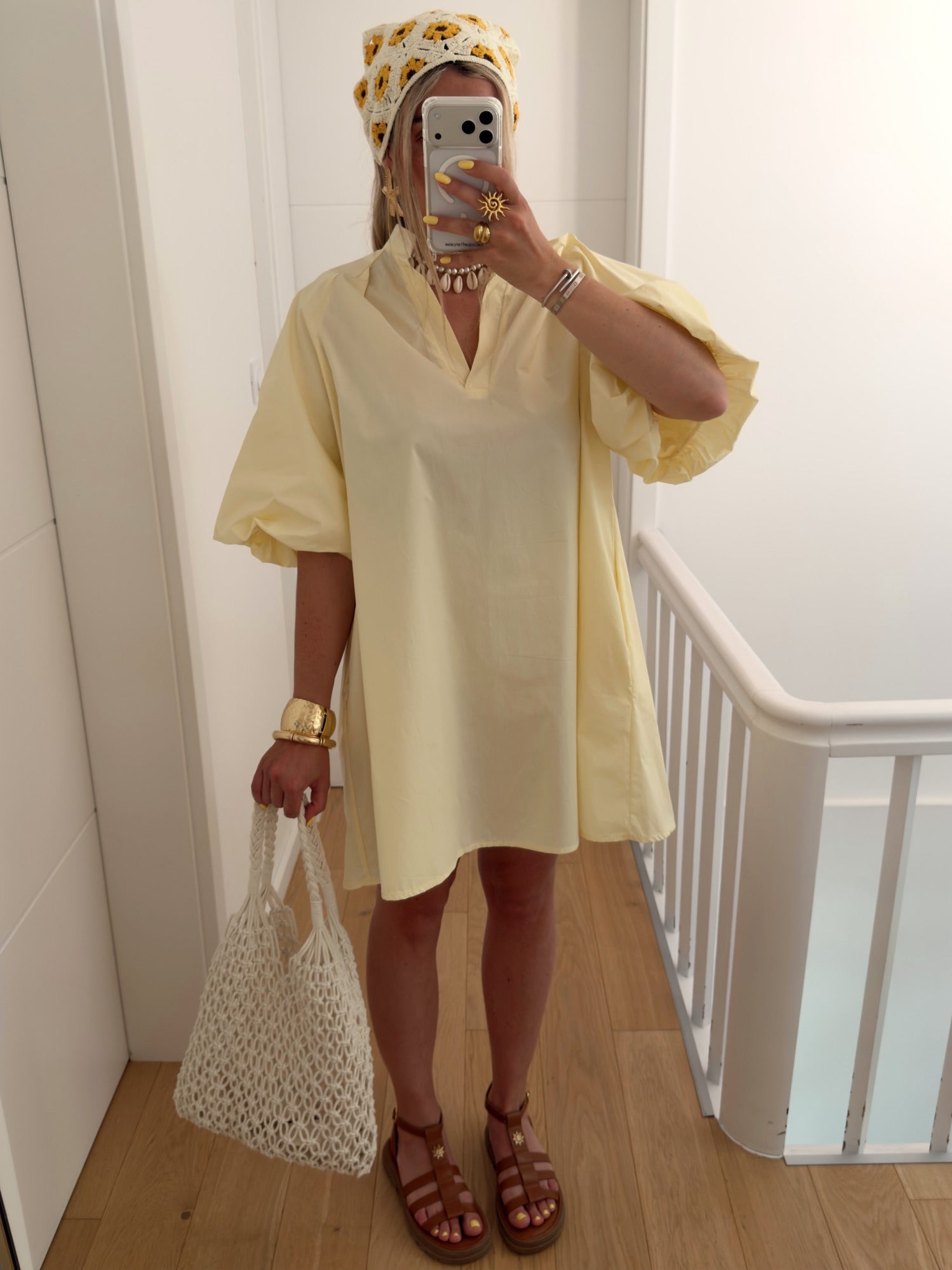 Robe ASTRID Jaune