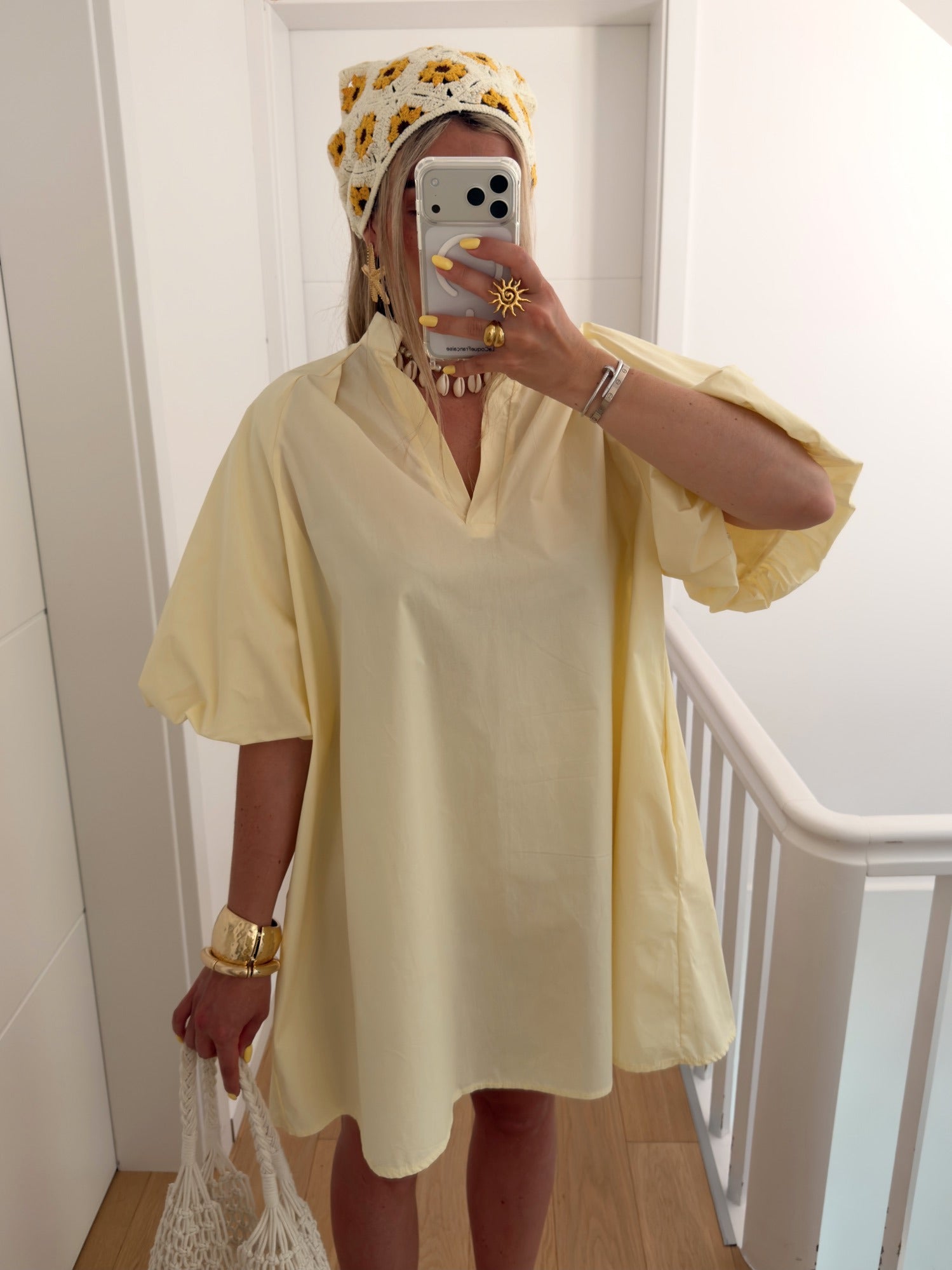 Robe ASTRID Jaune