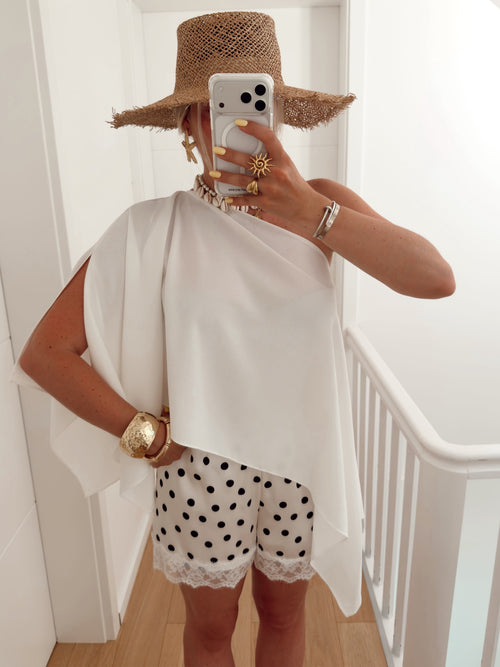 Short VAJAS Blanc