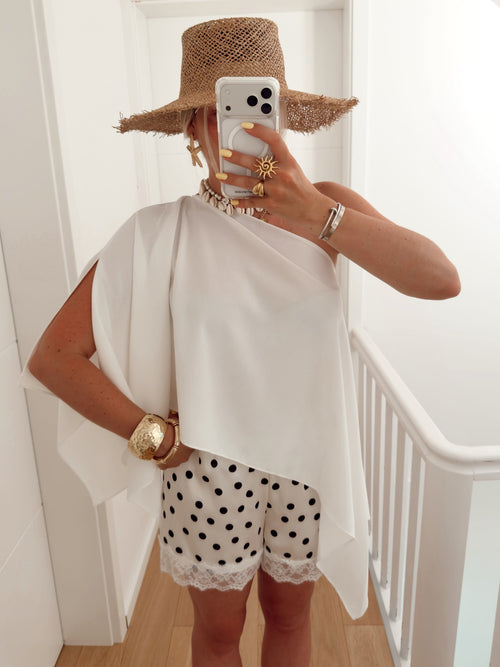 Short VAJAS Blanc