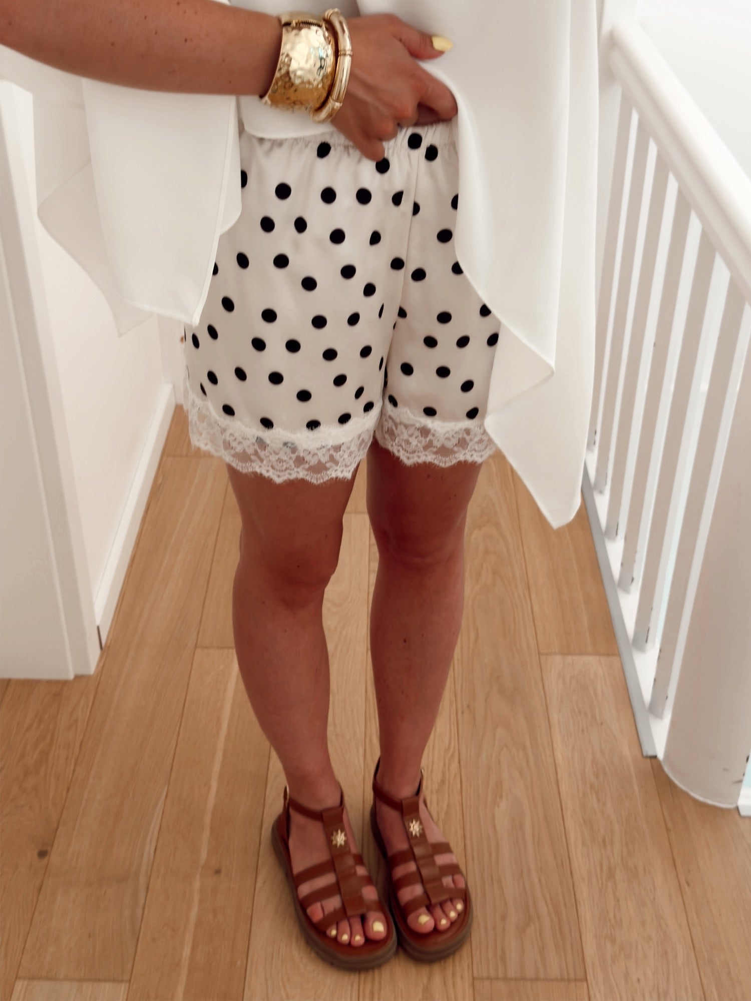 Short VAJAS Blanc