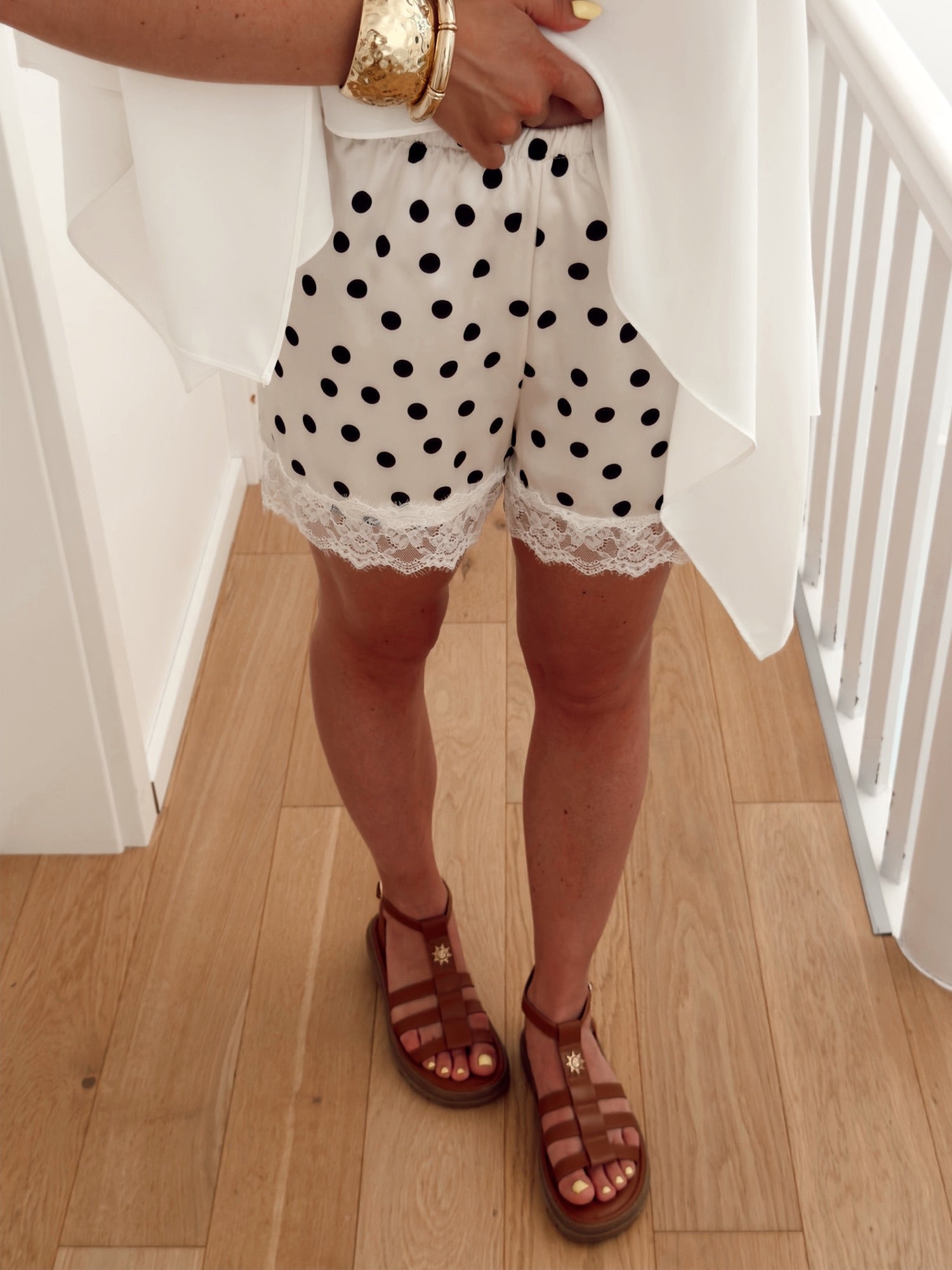 Short VAJAS Blanc