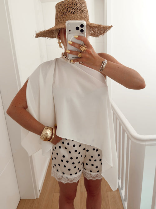 Short VAJAS Blanc