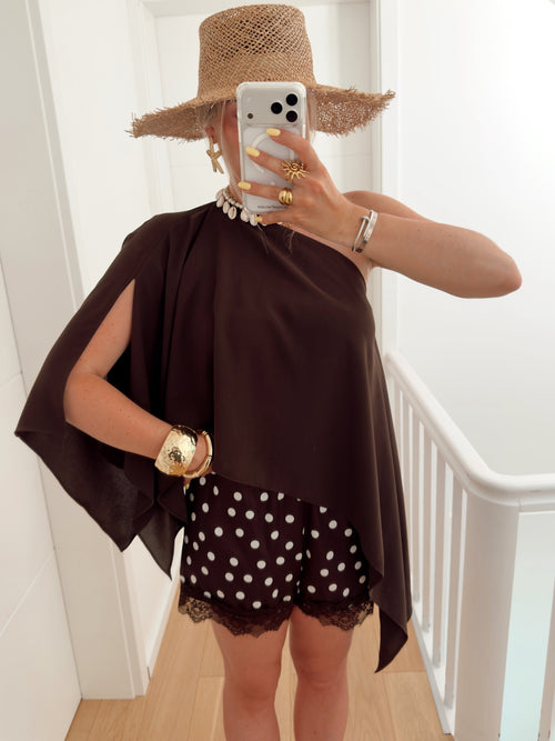 Short VAJAS Marron