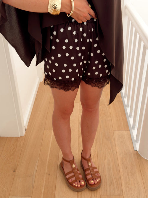 Short VAJAS Marron