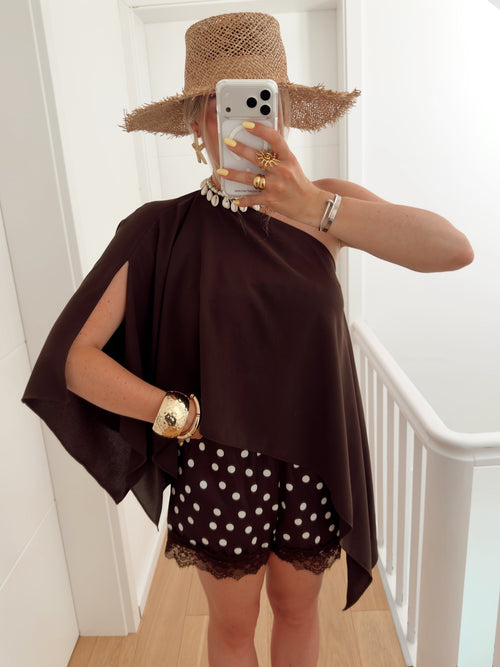 Short VAJAS Marron
