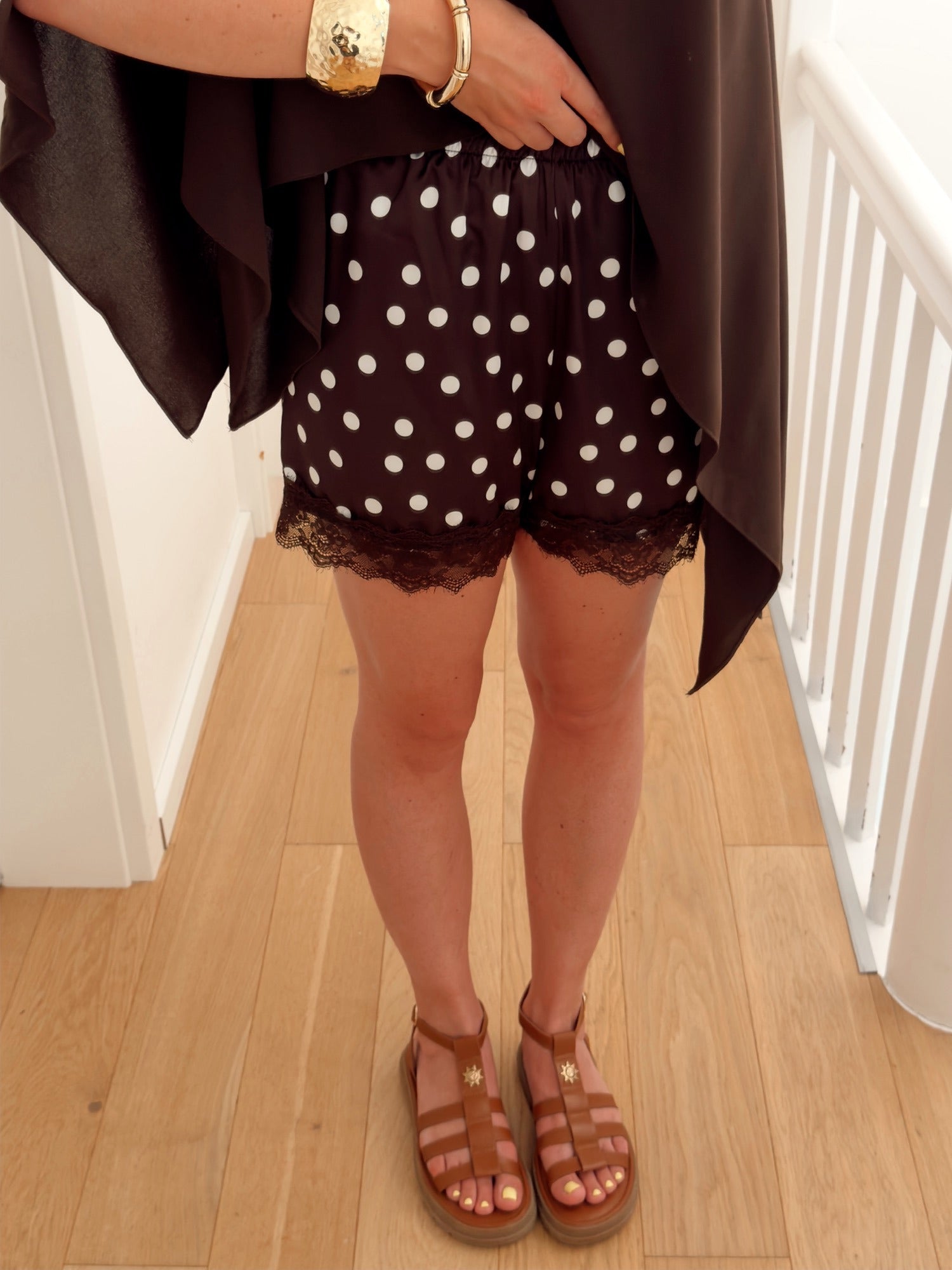 Short VAJAS Marron