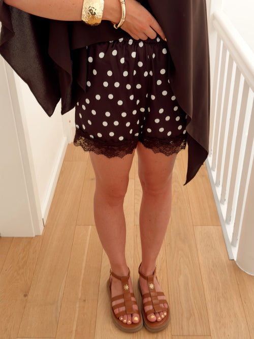 Short VAJAS Marron
