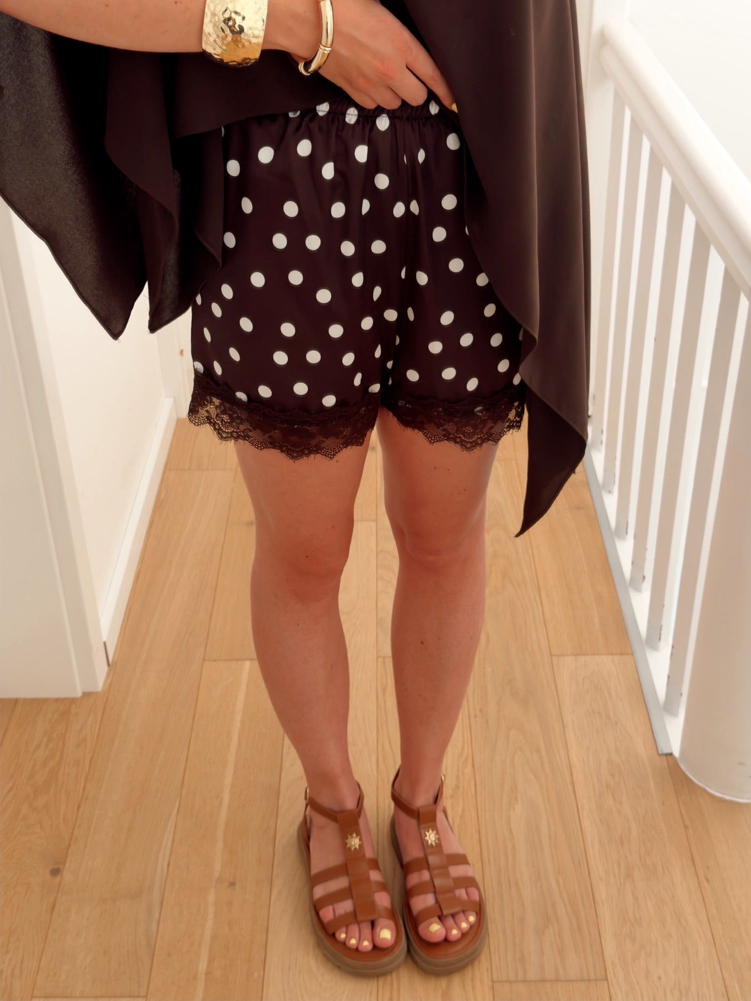 Short VAJAS Marron