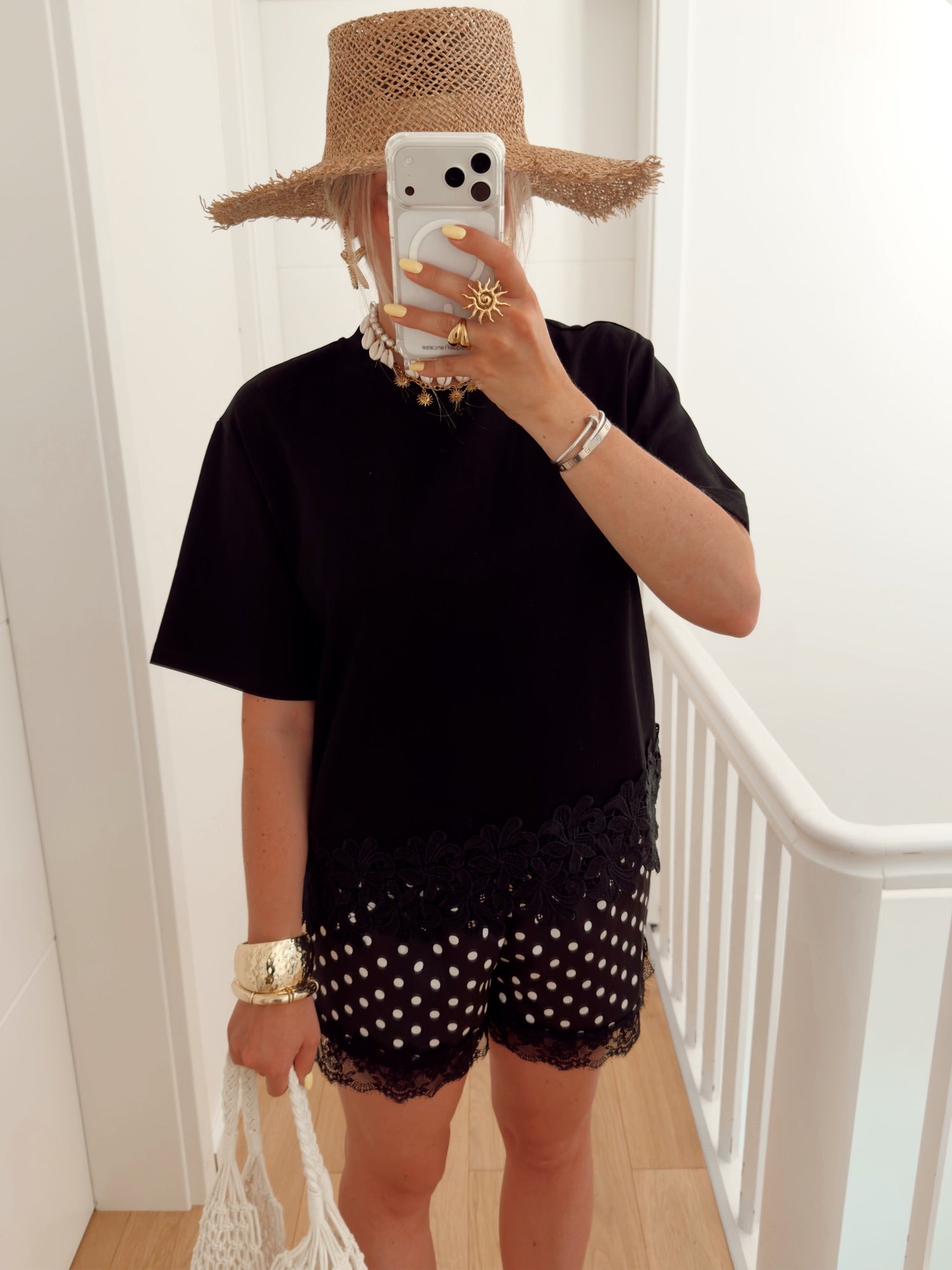 Short VAJAS Noir