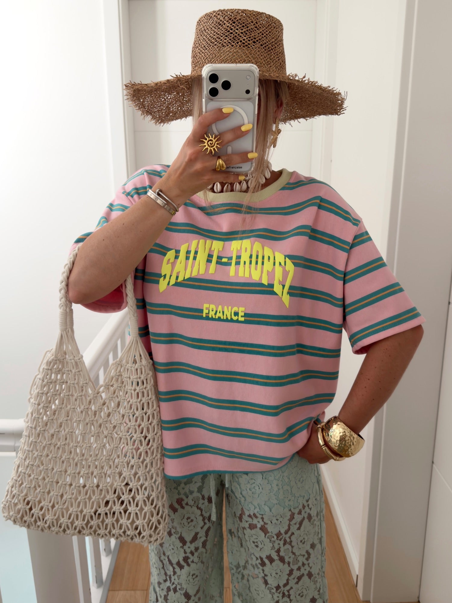 T-shirt TROPEZ Rose