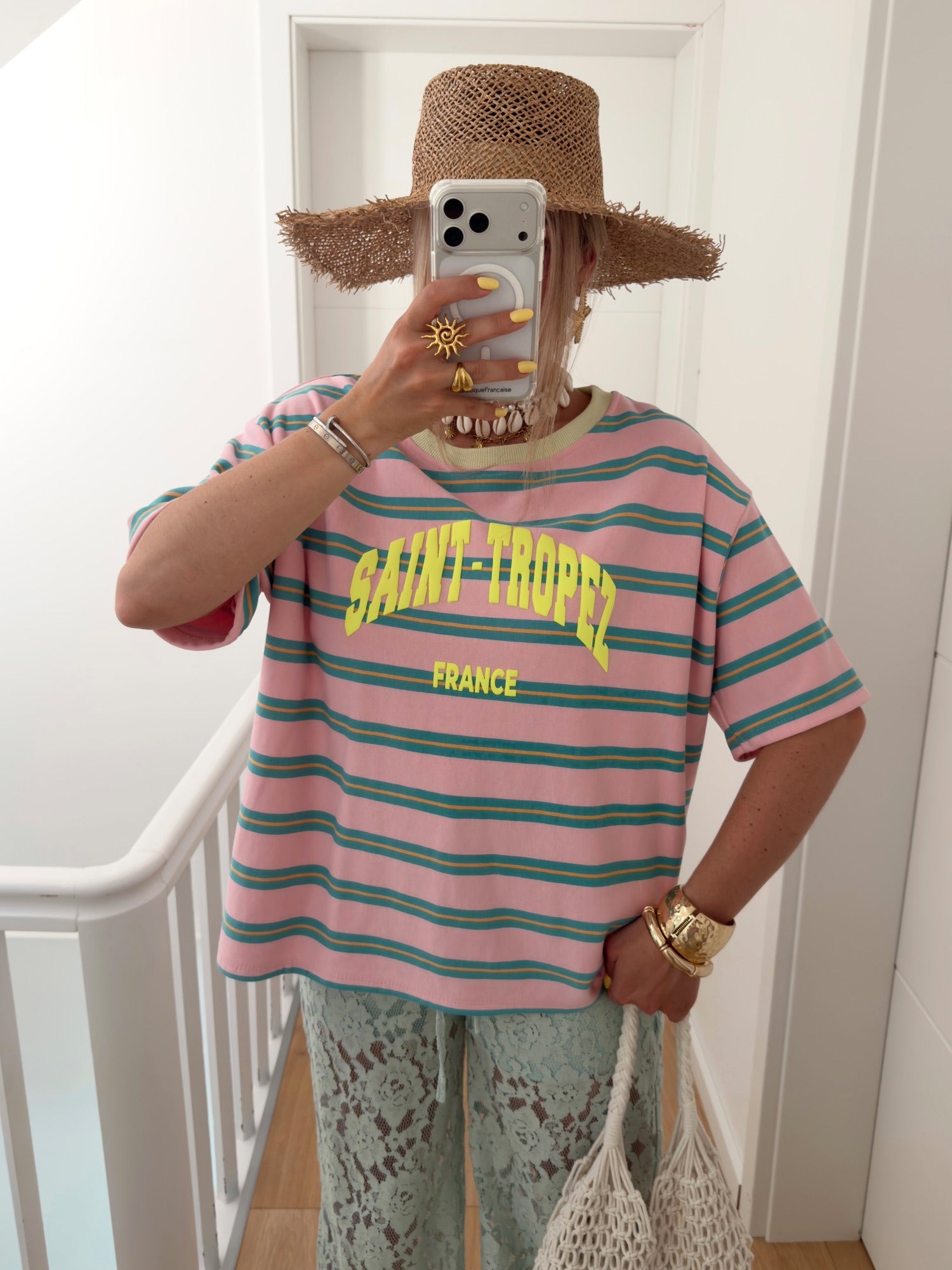 T-shirt TROPEZ Rose