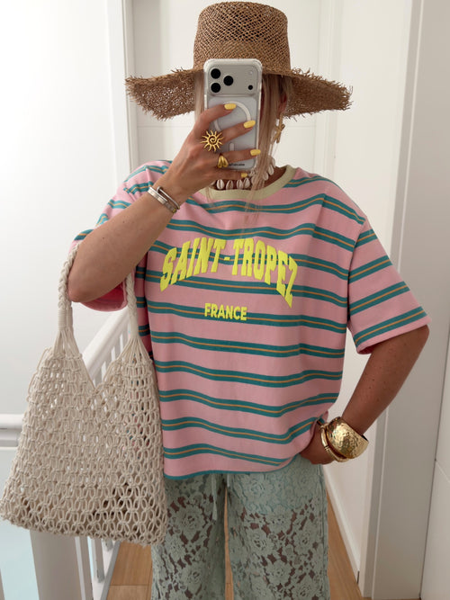 T-shirt TROPEZ Rose