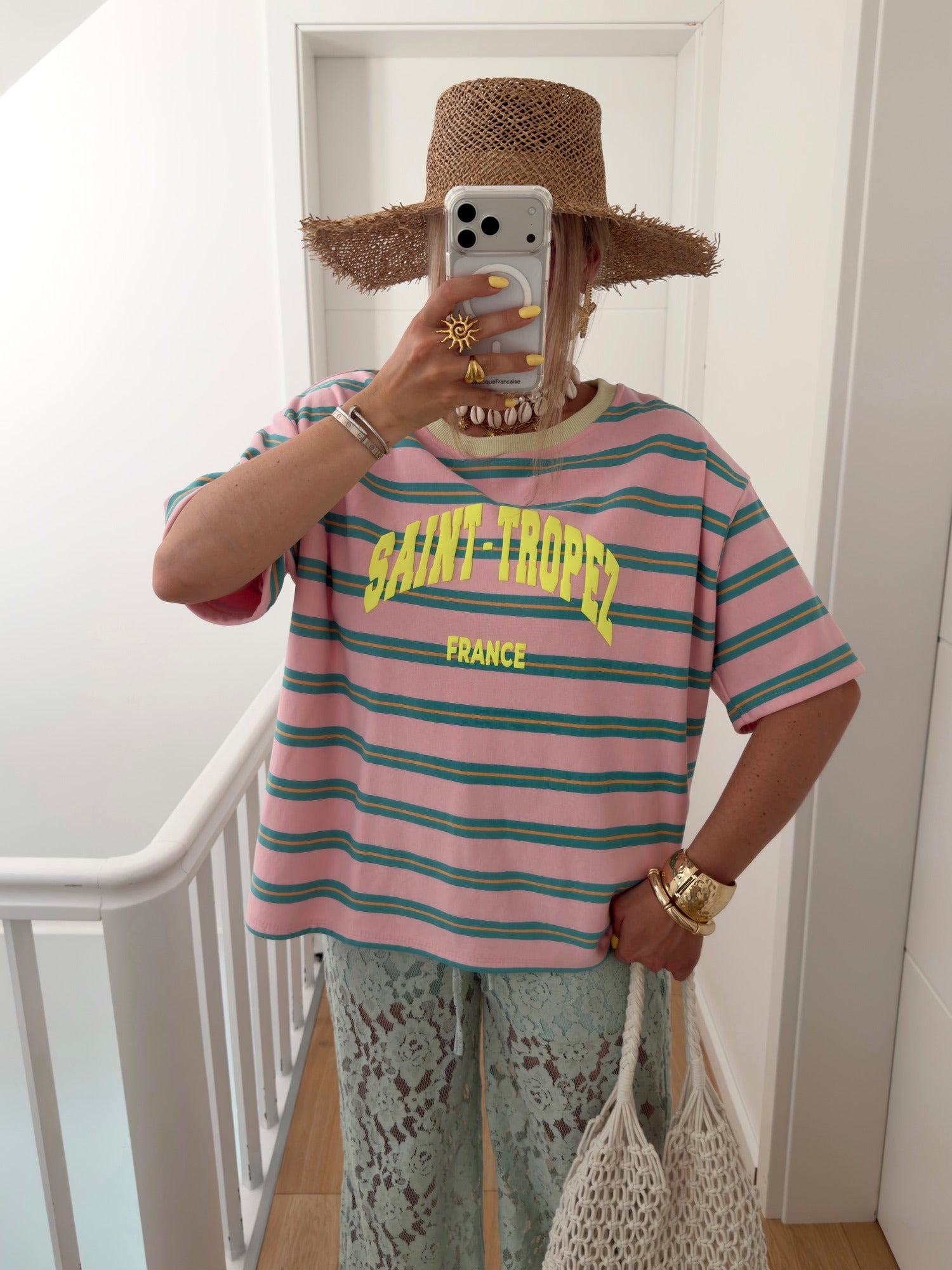 T-shirt TROPEZ Rose