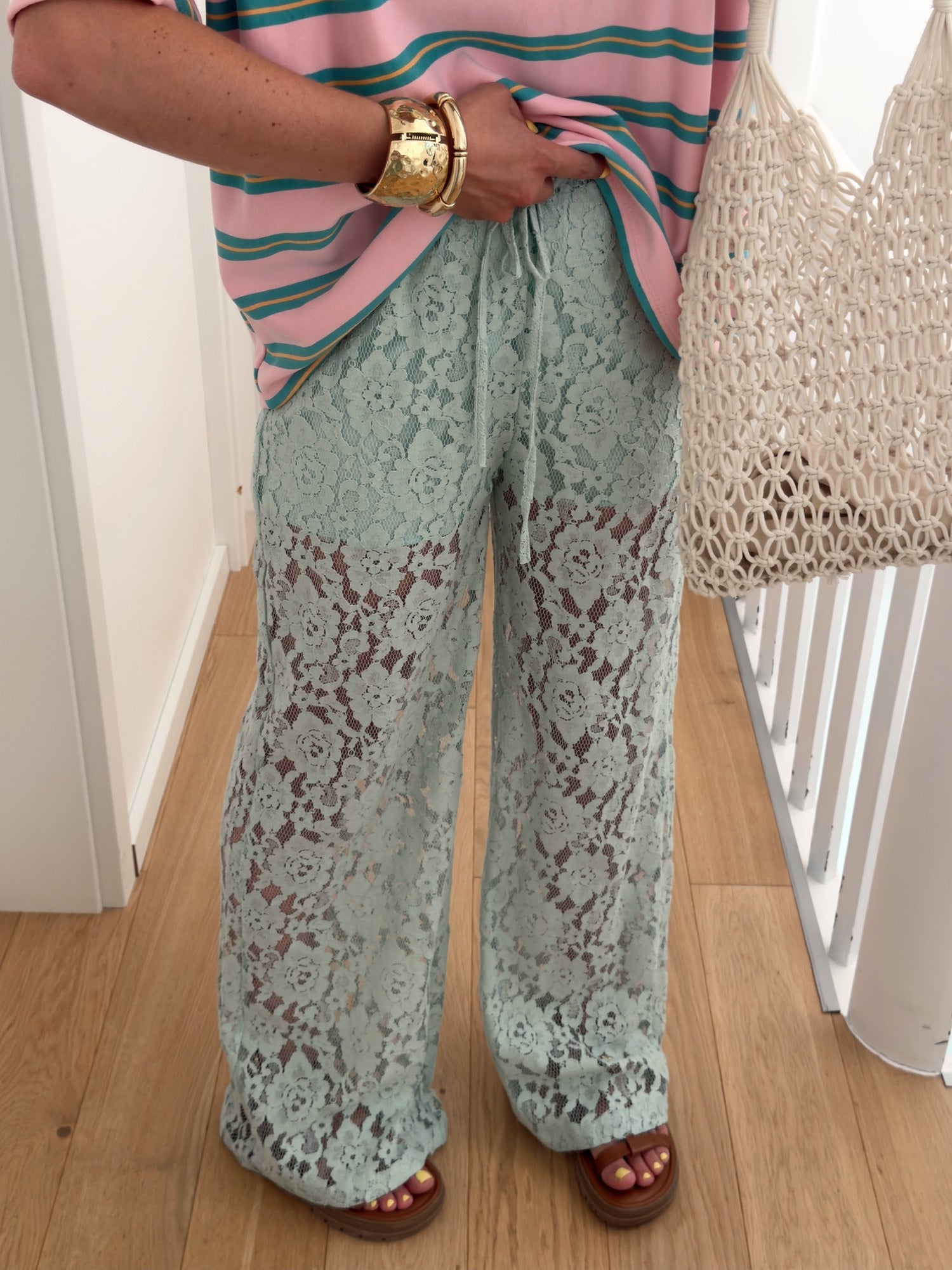 Pantalon VICTORIA Vert