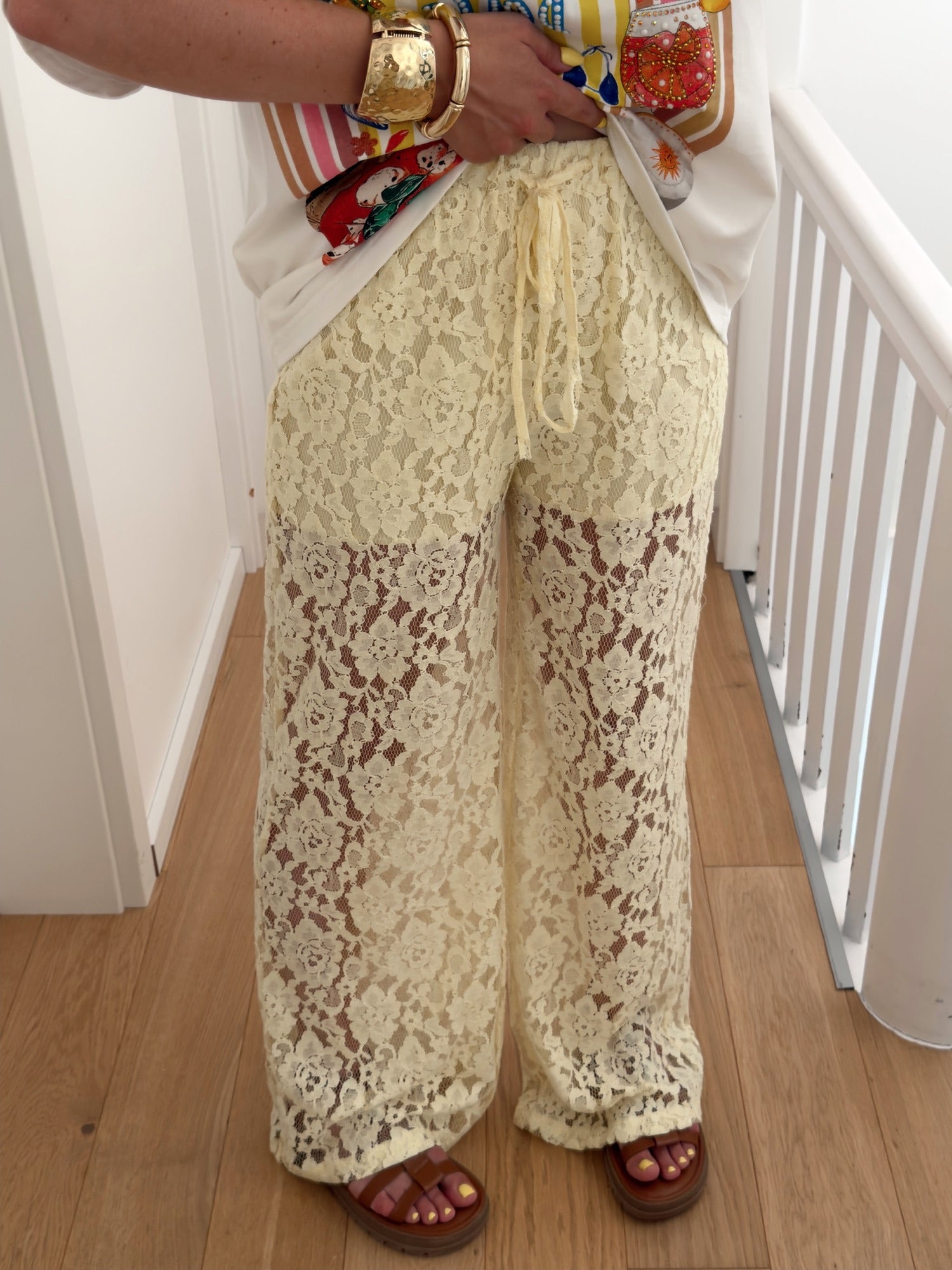 VICTORIA Hose Gelb