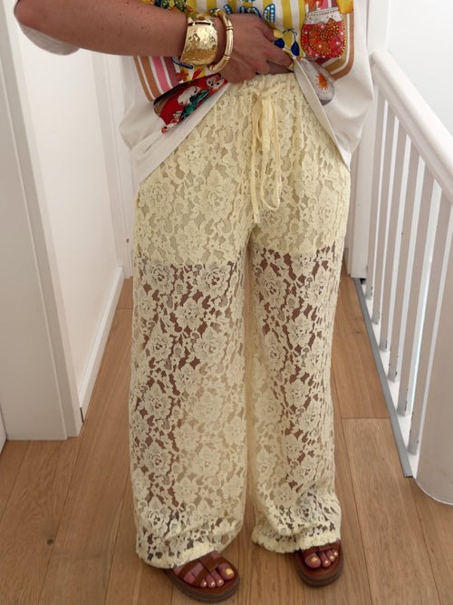 VICTORIA Hose Gelb