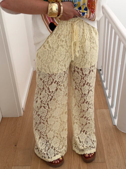 VICTORIA Hose Gelb