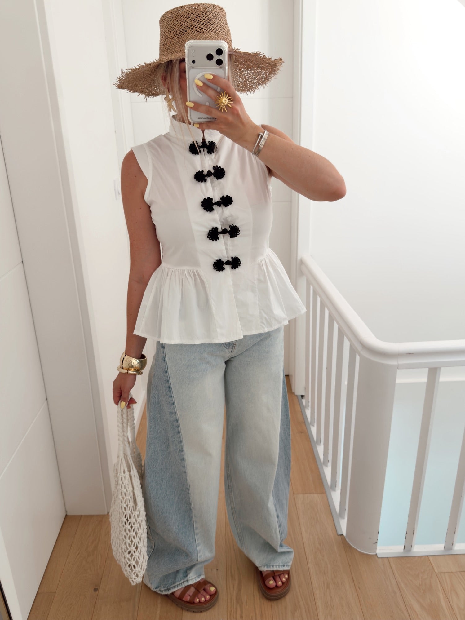 Top FICO Blanc