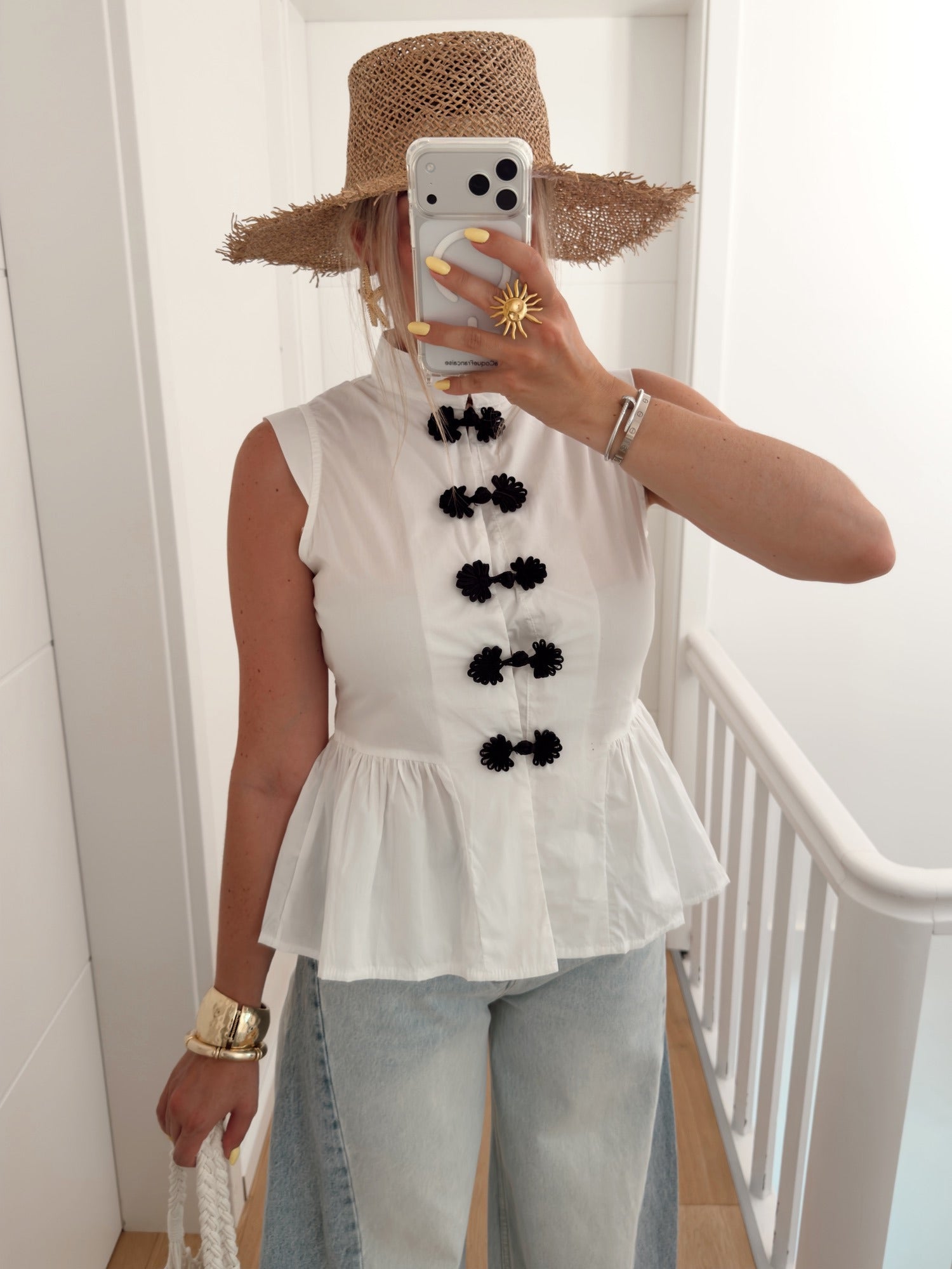 Top FICO Blanc