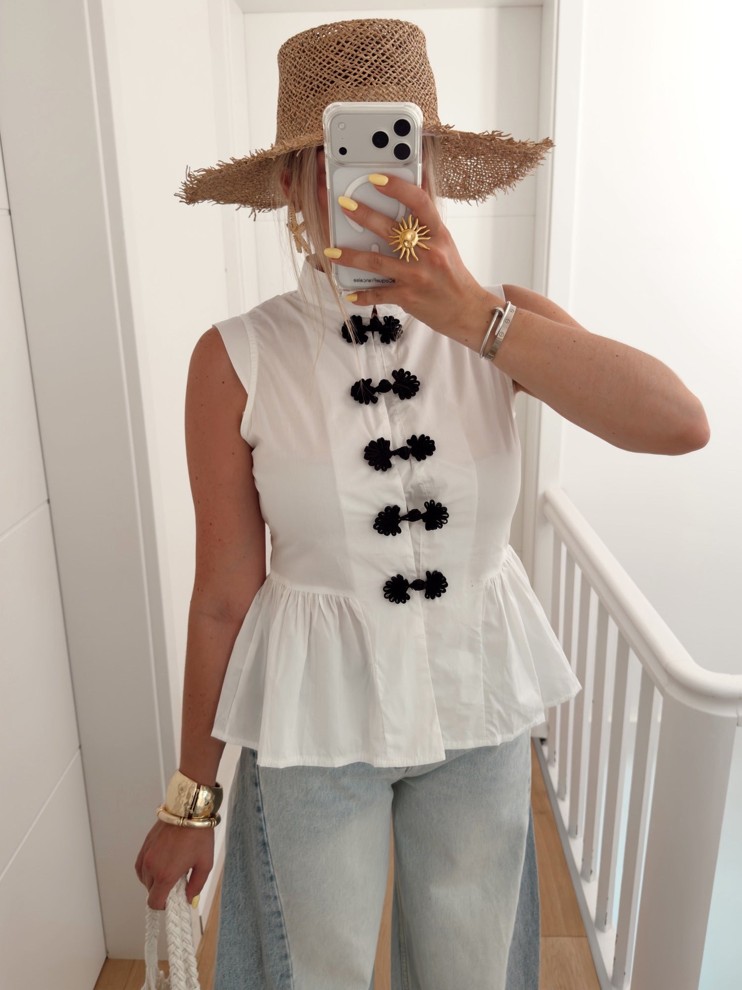 Top FICO Blanc