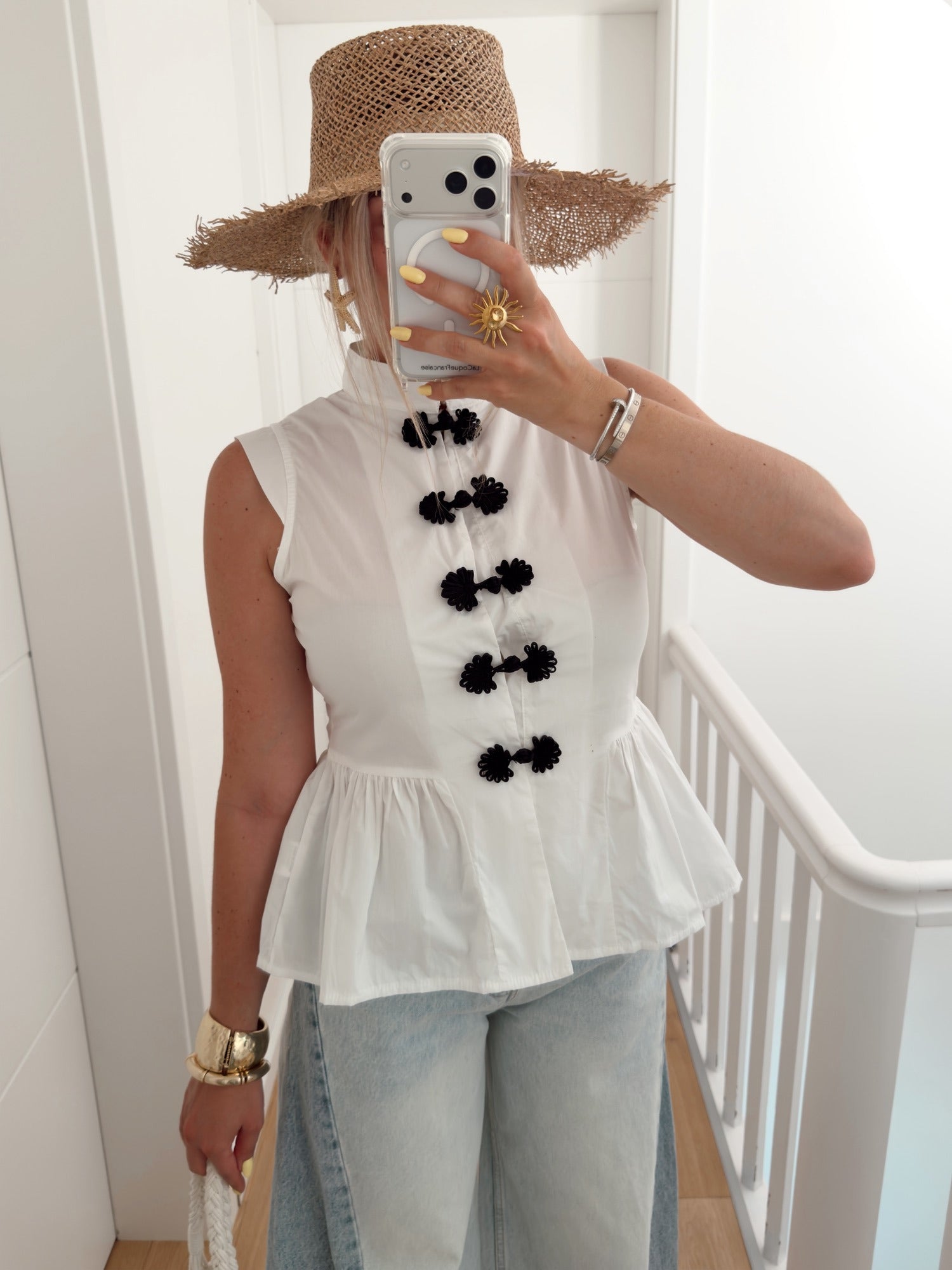 Top FICO Blanc