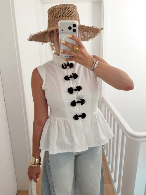Top FICO Blanc