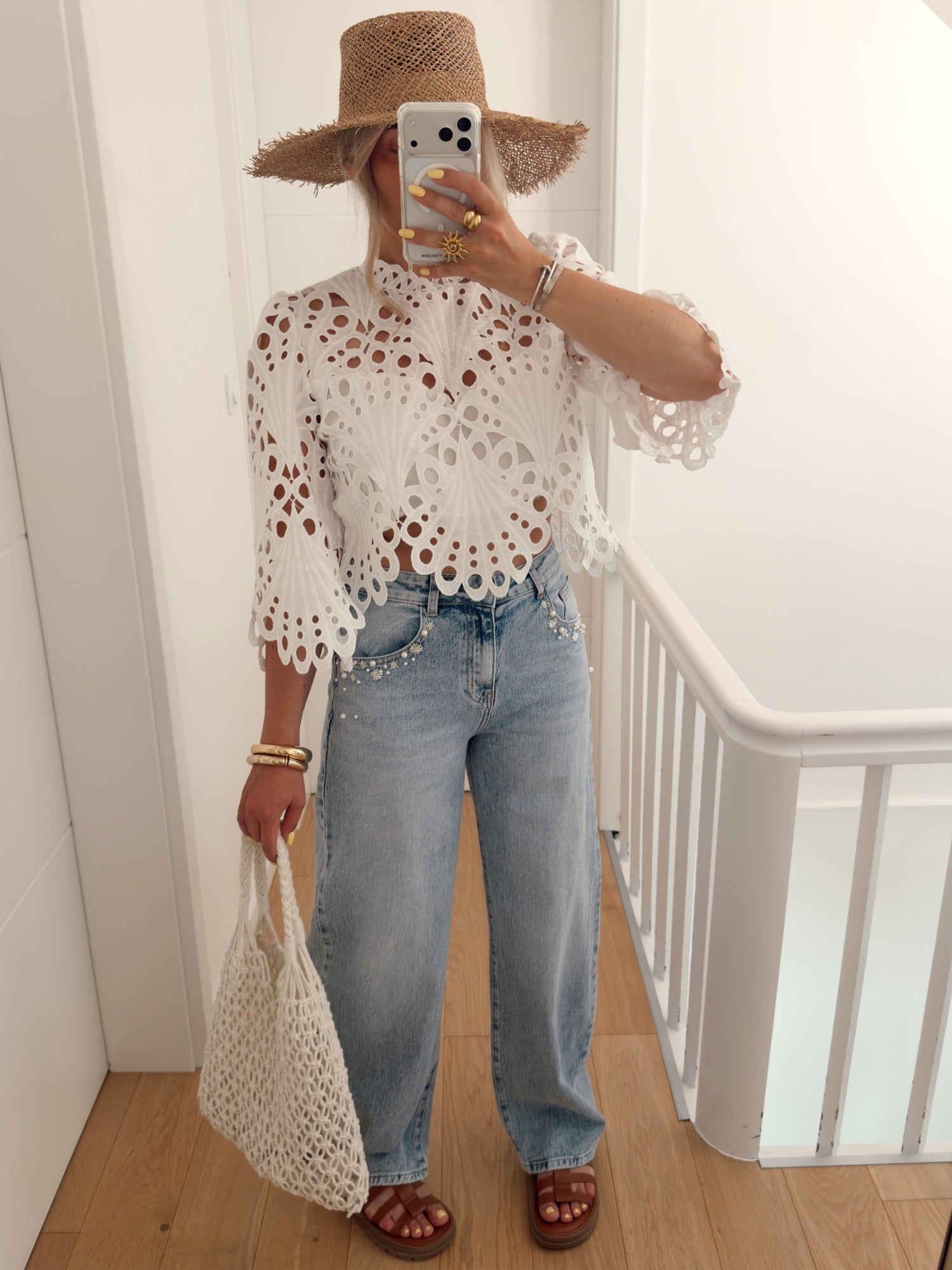 Blouse AWASA Blanc