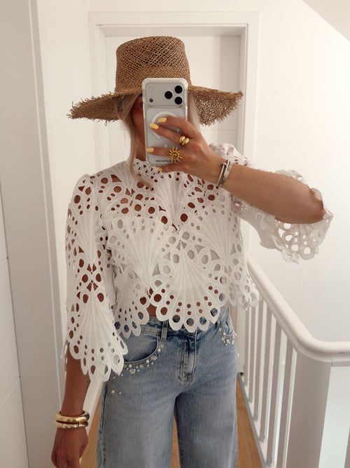 Blouse AWASA Blanc