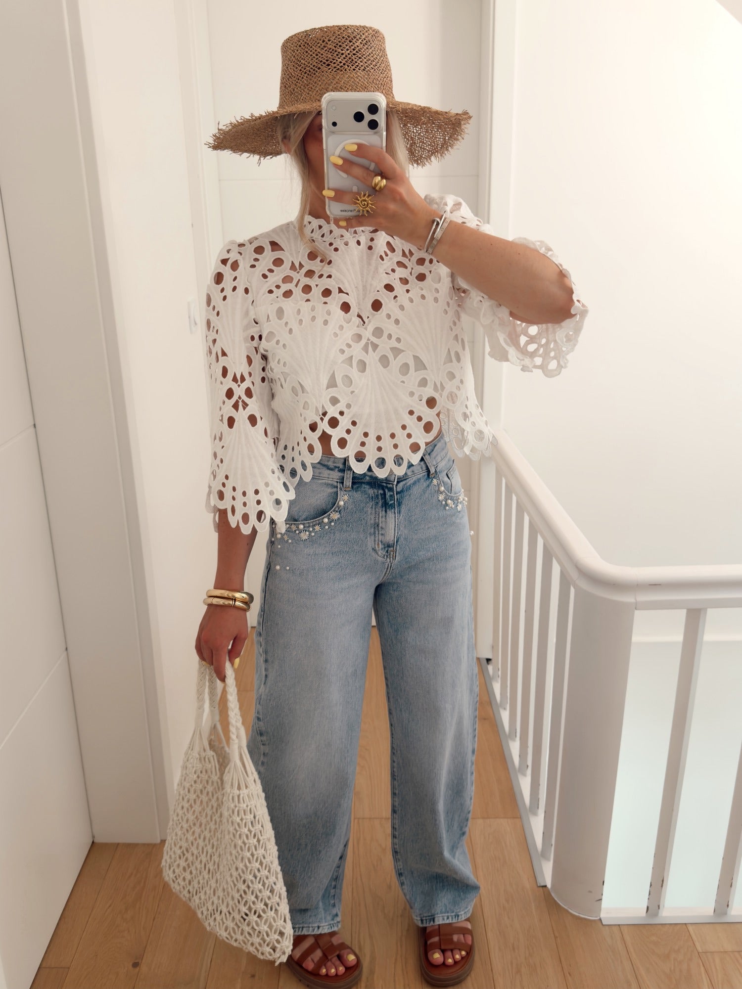 Blouse AWASA Blanc