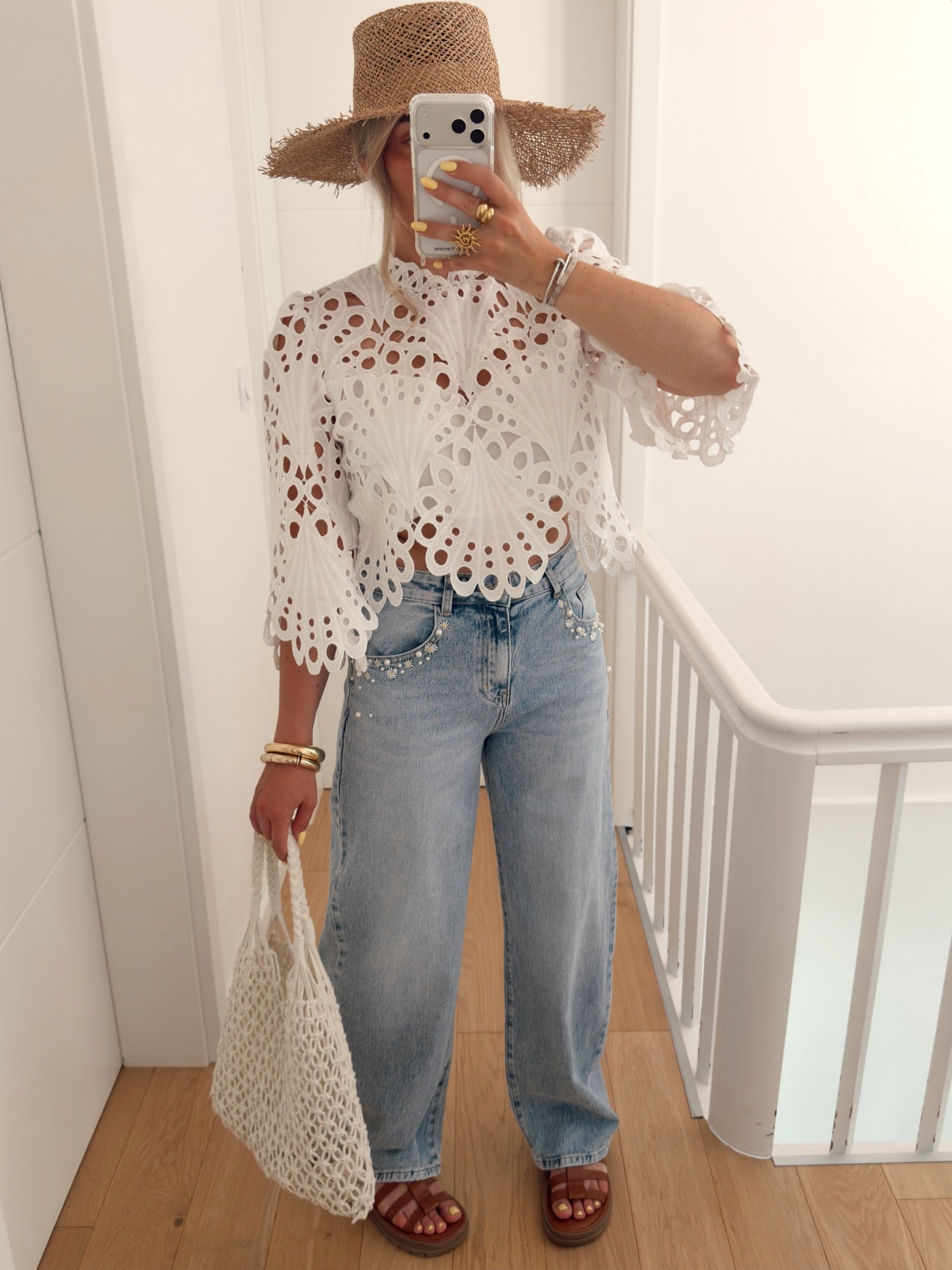 Blouse AWASA Blanc