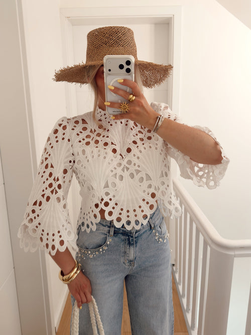Blouse AWASA Blanc