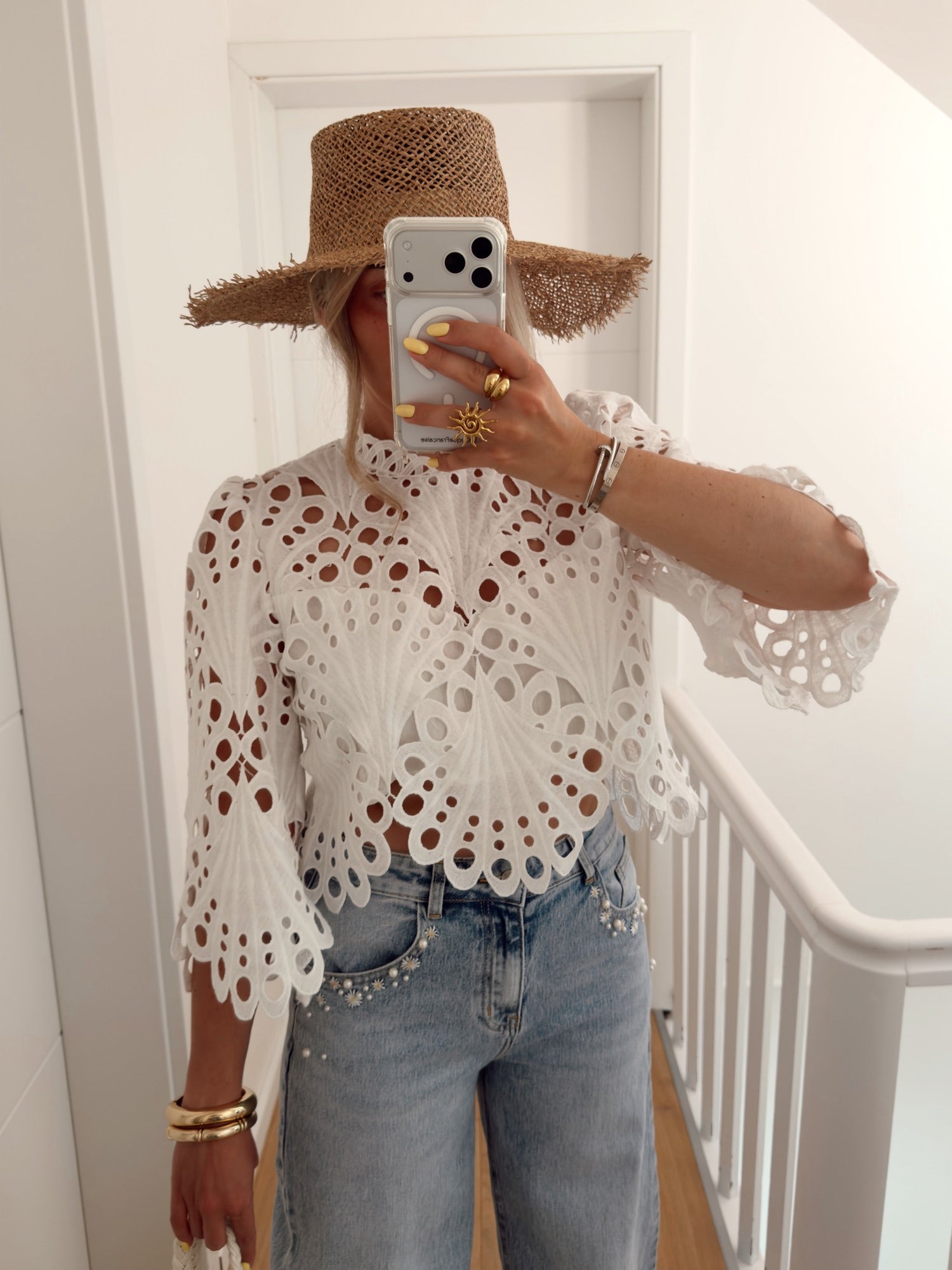 Blouse AWASA Blanc