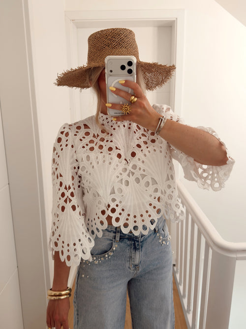 Blouse AWASA Blanc