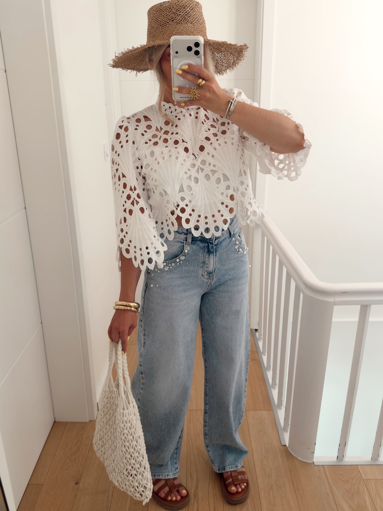 Blouse AWASA Blanc