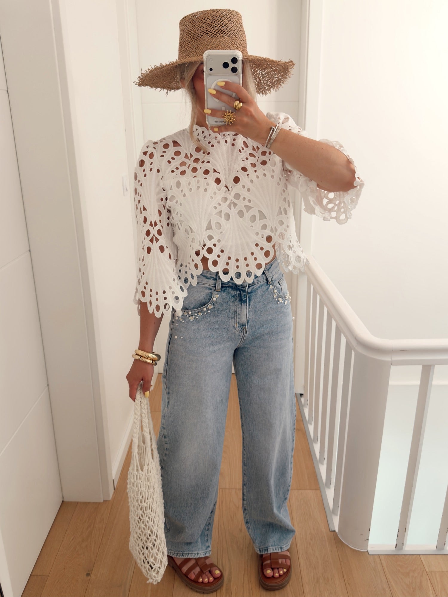 Blouse AWASA Blanc
