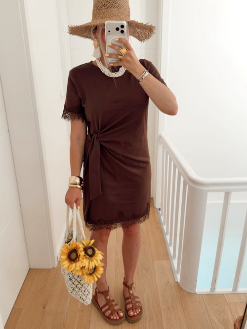 Robe AMANDE Marron